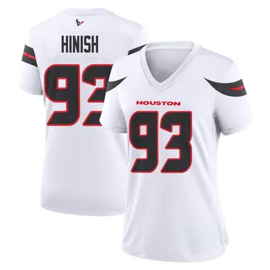 Women's Nike Houston Texans Kurt Hinish Jersey - White Game