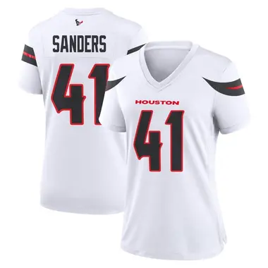 Women's Nike Houston Texans Myjai Sanders Jersey - White Game