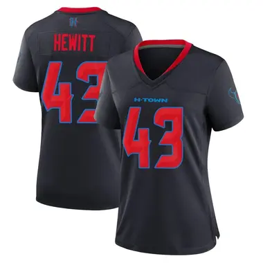 Women's Nike Houston Texans Neville Hewitt 2nd Alternate Jersey - Navy Game