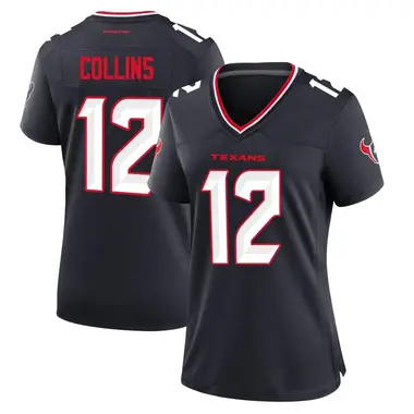 Women's Nike Houston Texans Nico Collins Team Jersey - Navy Game