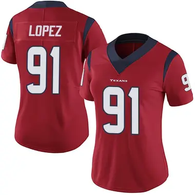 Men's Nike Roy Lopez Navy Houston Texans Player Game Jersey