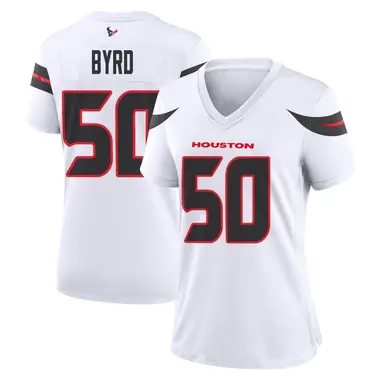 Women's Nike Houston Texans Solomon Byrd Jersey - White Game