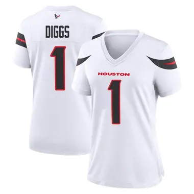 Women's Nike Houston Texans Stefon Diggs Jersey - White Game