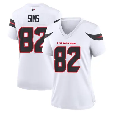 Women's Nike Houston Texans Steven Sims Jersey - White Game