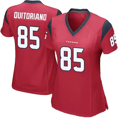 Women's Nike Houston Texans Teagan Quitoriano Alternate Jersey - Red Game