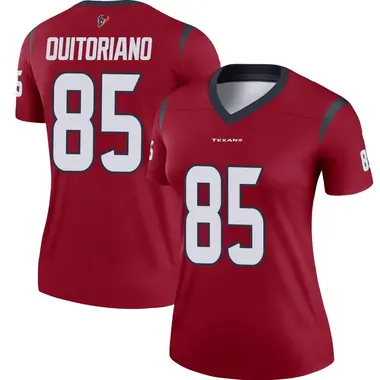 Women's Nike Houston Texans Teagan Quitoriano Jersey - Red Legend