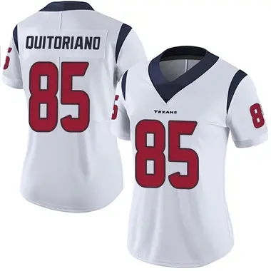 Women's Nike Houston Texans Teagan Quitoriano Vapor Untouchable Jersey - White Limited