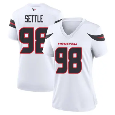 Women's Nike Houston Texans Tim Settle Jr. Jersey - White Game