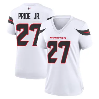 Women's Nike Houston Texans Troy Pride Jr. Jersey - White Game