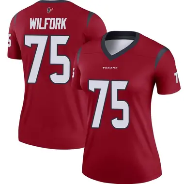 Women's Nike Houston Texans Vince Wilfork Jersey - Red Legend