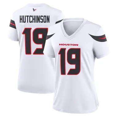 Women's Nike Houston Texans Xavier Hutchinson Jersey - White Game