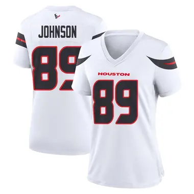 Women's Nike Houston Texans Xavier Johnson Jersey - White Game