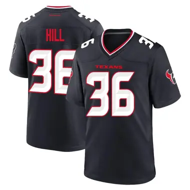 Youth Nike Houston Texans Brandon Hill Team Jersey - Navy Game