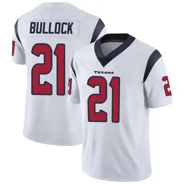 Youth Nike Houston Texans Calen Bullock Vapor Untouchable Jersey - White Limited