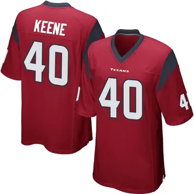 Youth Nike Houston Texans Dalton Keene Alternate Jersey - Red Game