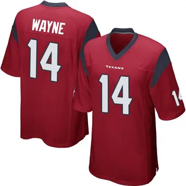 Youth Nike Houston Texans Jared Wayne Alternate Jersey - Red Game