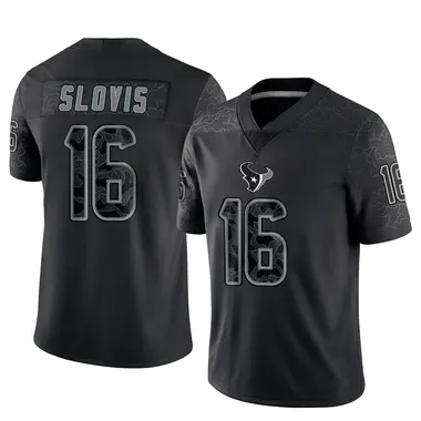 Youth Nike Houston Texans Kedon Slovis Reflective Jersey - Black Limited