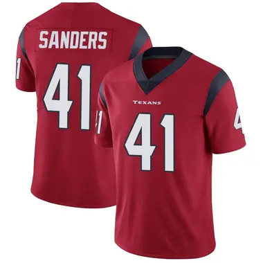 Youth Nike Houston Texans Myjai Sanders Alternate Vapor Untouchable Jersey - Red Limited