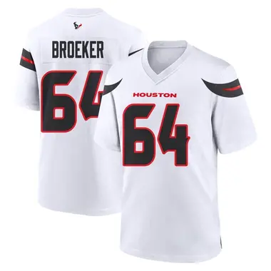 Youth Nike Houston Texans Nick Broeker Jersey - White Game