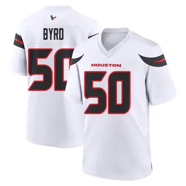 Youth Nike Houston Texans Solomon Byrd Jersey - White Game