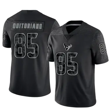 Youth Nike Houston Texans Teagan Quitoriano Reflective Jersey - Black Limited